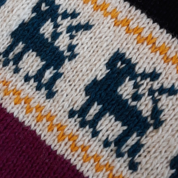 ISHKA WOOLLEN PONCHO - Picture 5 of 8